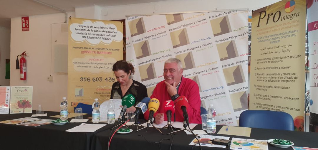 Paula Conesa y Francisco Mena, este martes en rueda de prensa. Paula Conesa y Francisco Mena, este martes en rueda de prensa.