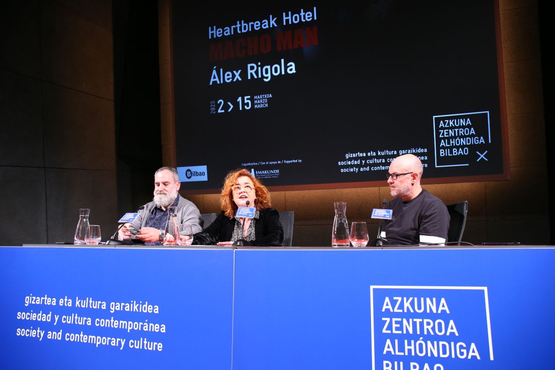 Fernando Pérez, Nekane Alonso y Álex Rigola Fernando Pérez, Nekane Alonso y Álex Rigola