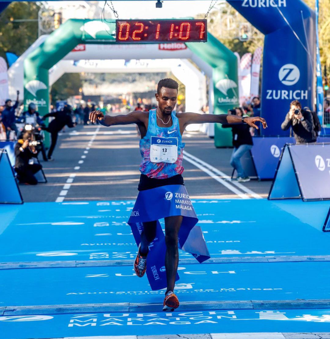 El atleta etíope, Lemi Dumecha, actual ganado del Maratón de Málaga, parte como favorito para vencer en Castelló El atleta etíope, Lemi Dumecha, actual ganado del Maratón de Málaga, parte como favorito para vencer en Castelló