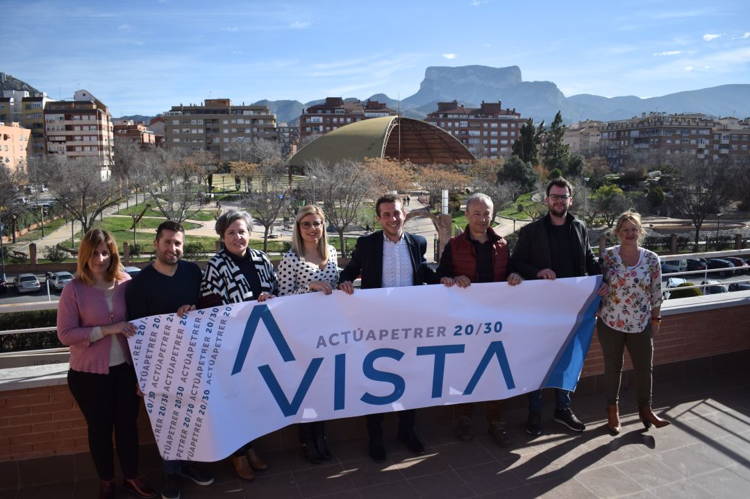 Los portavoces del Ayuntamiento de Petrer presentan AVISTA Petrer Los portavoces del Ayuntamiento de Petrer presentan AVISTA Petrer