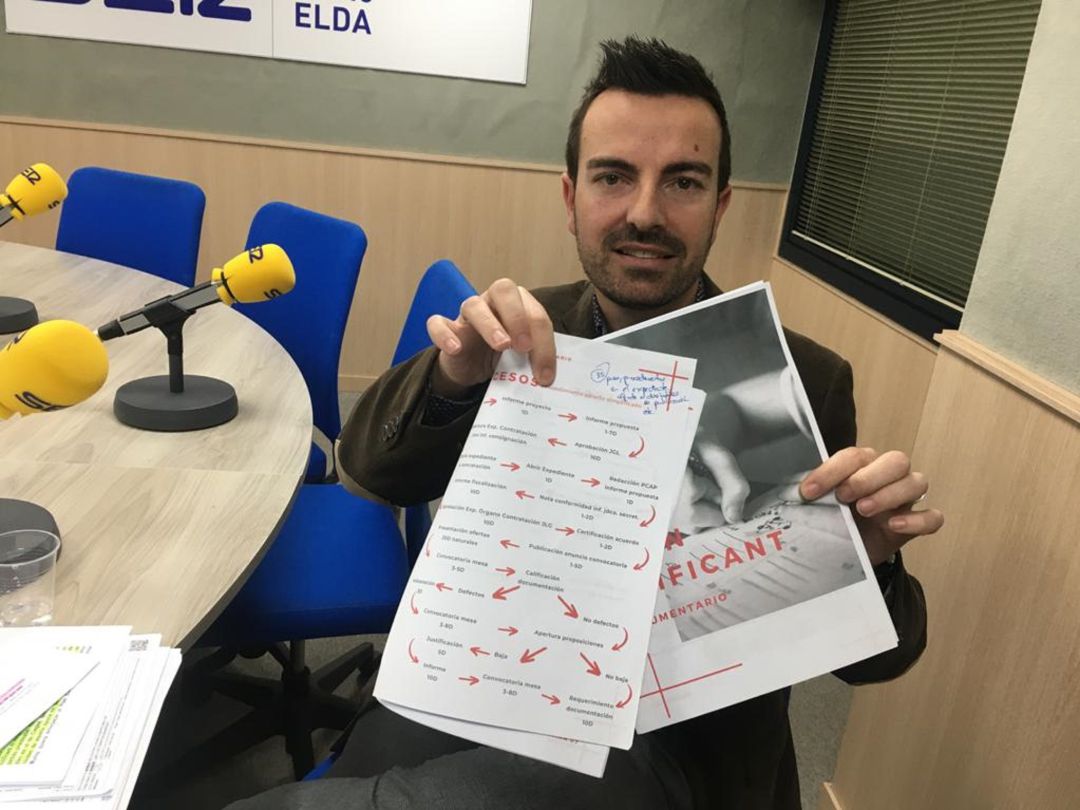 Fernando Gómez, edil de Educación de Elda Fernando Gómez, edil de Educación de Elda