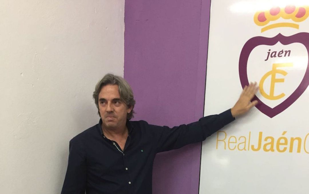 El presidente del Real Jaén, Andrés Rodríguez, en una imagen de archivo. El presidente del Real Jaén, Andrés Rodríguez, en una imagen de archivo.