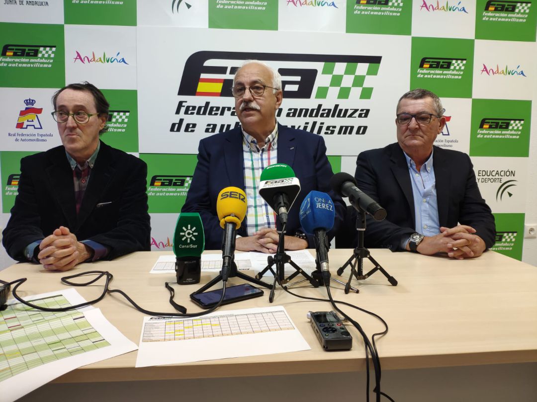 Manuel Alonso junto a García Galera y Amador Jaén Manuel Alonso junto a García Galera y Amador Jaén