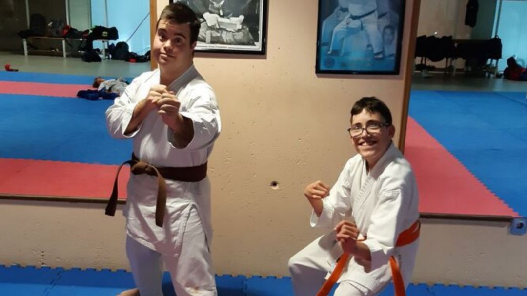 Antonio García y Super Celu, en el II Torneo y Gala de Artes Marciales Antonio García y Super Celu, en el II Torneo y Gala de Artes Marciales