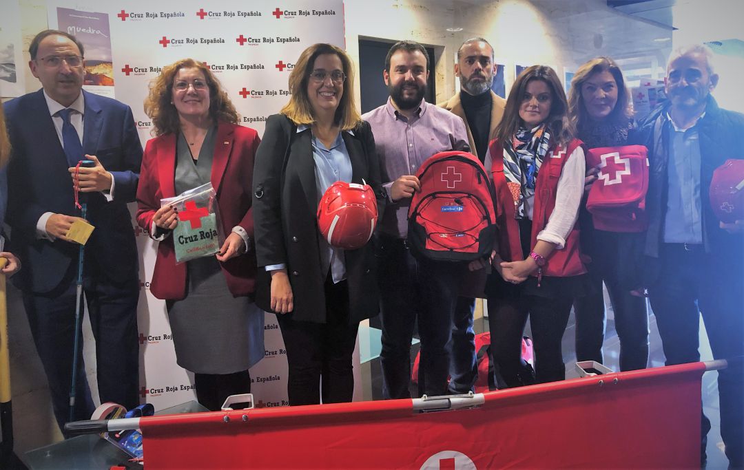 Acto en el que se implican Cruz Roja y la Diputación de Palencia Acto en el que se implican Cruz Roja y la Diputación de Palencia