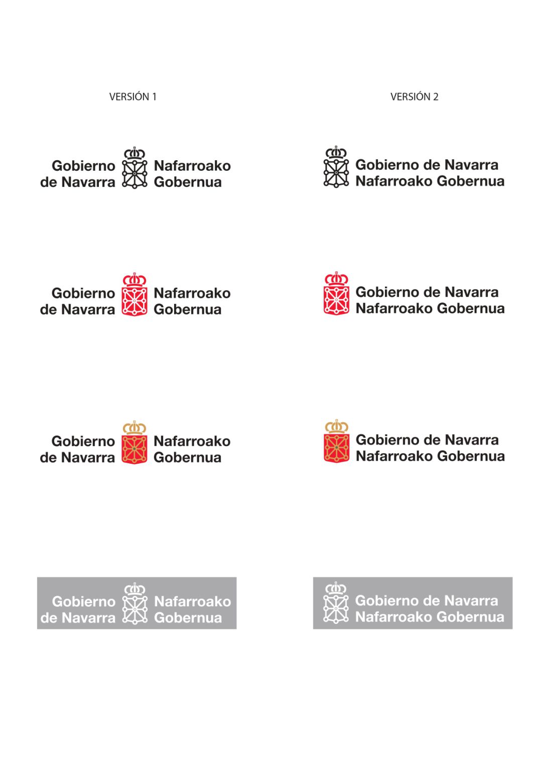 Nueva imagen corporativa del gobierno foral Nueva imagen corporativa del gobierno foral