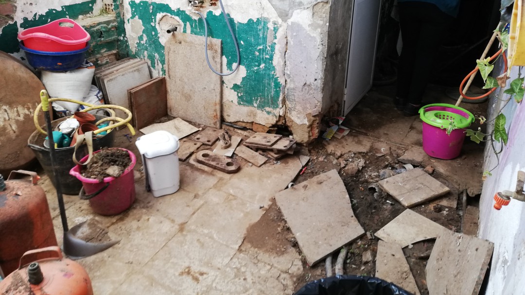 El día a día de las familias que lo han perdido todo