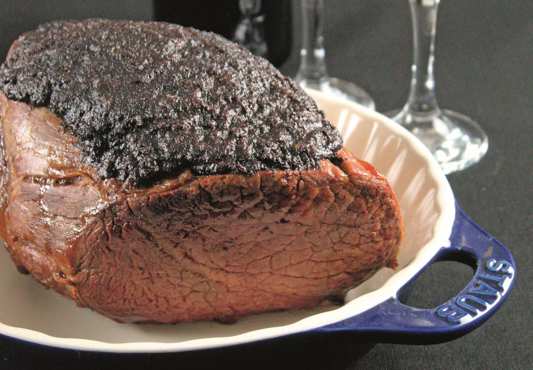'Roast beef' con costra. 'Roast beef' con costra.