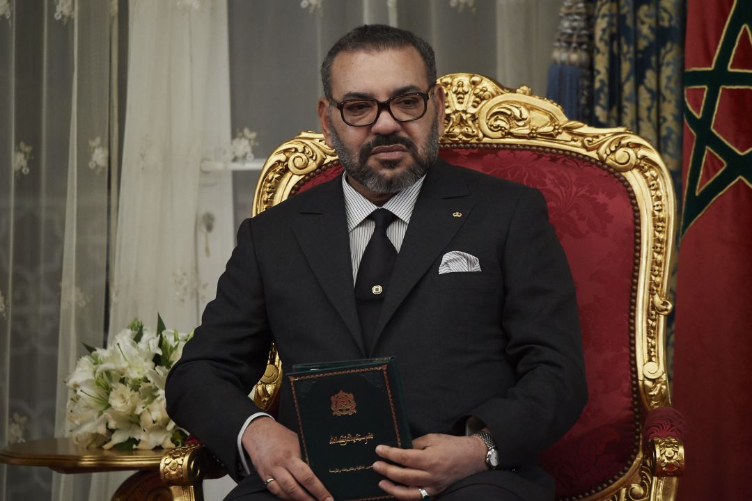 El rey de Marruecos Mohamed VI. El rey de Marruecos Mohamed VI.