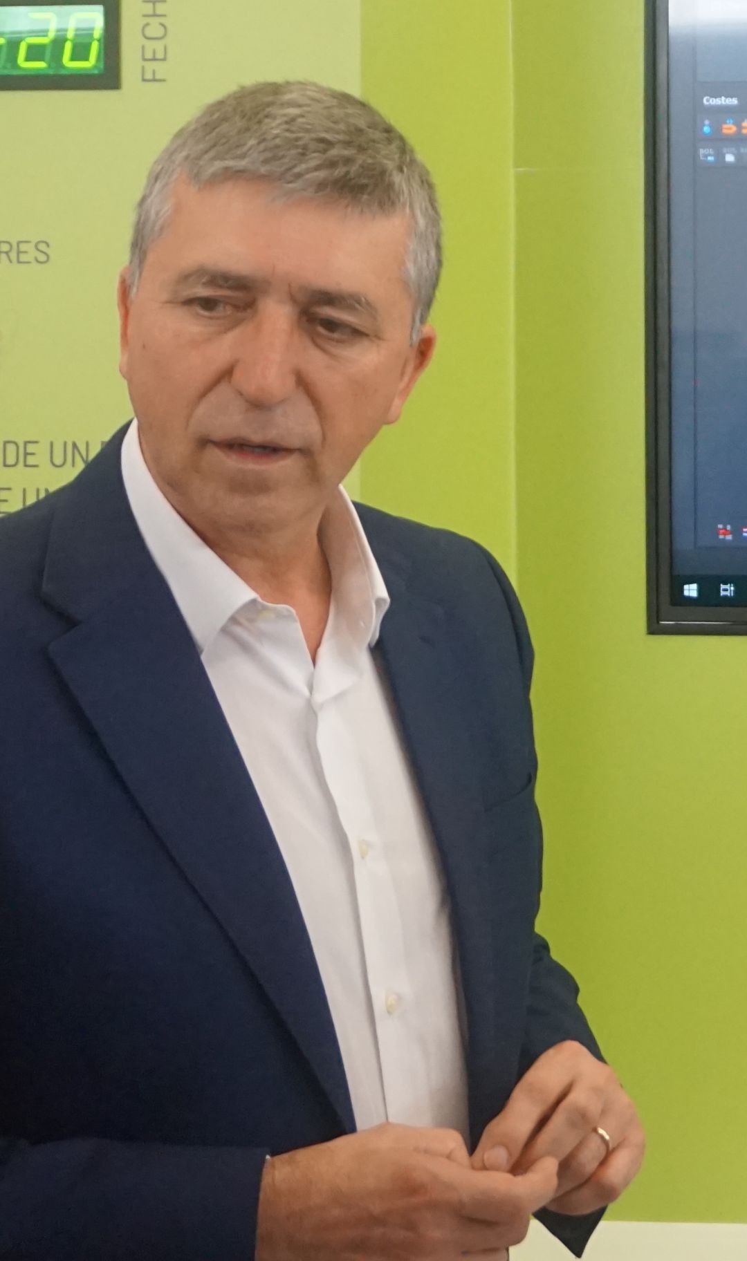 Rafael Climent, conseller de Economía Sostenible en Elda Rafael Climent, conseller de Economía Sostenible en Elda
