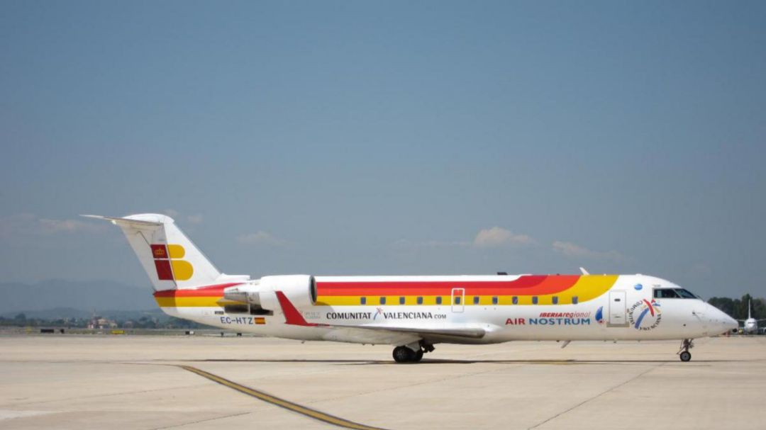 Avión de Air Nostrum Avión de Air Nostrum