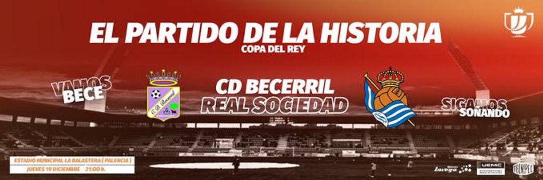 Un partido que hizo historia y que estrechó lazos entre la Real Sociedad y el Becerril (Palencia) Un partido que hizo historia y que estrechó lazos entre la Real Sociedad y el Becerril (Palencia)