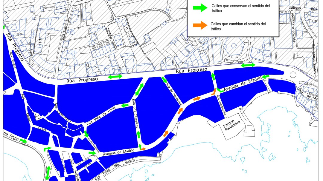 Siguen las protestas por los cambios de tráfico en Sanxenxo