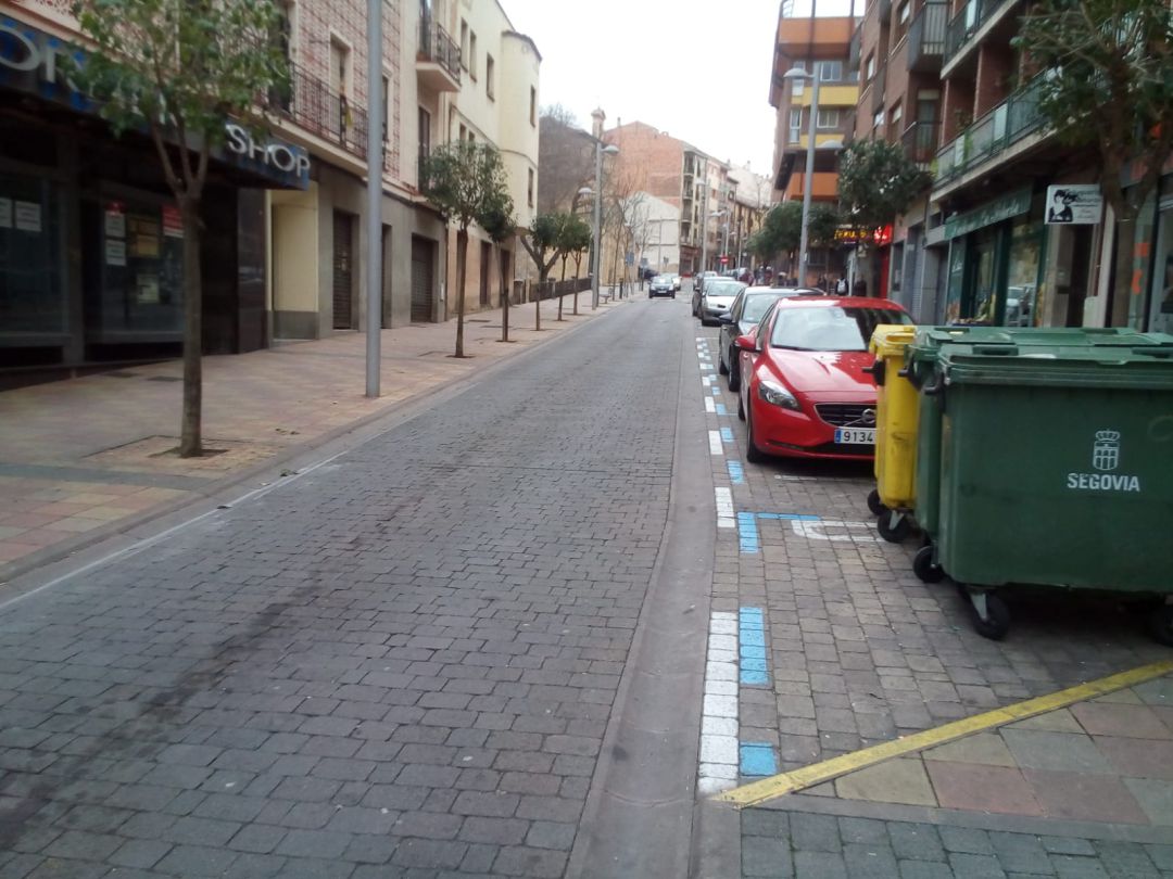 Imagen actual de José Zorrilla que cambiará en dos semanas para tener el sentido circulatorio ascendente Imagen actual de José Zorrilla que cambiará en dos semanas para tener el sentido circulatorio ascendente