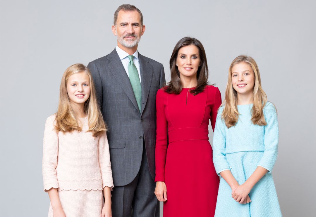 Uno de los retratos de la Familia Real realizados por Estela de Castro Uno de los retratos de la Familia Real realizados por Estela de Castro