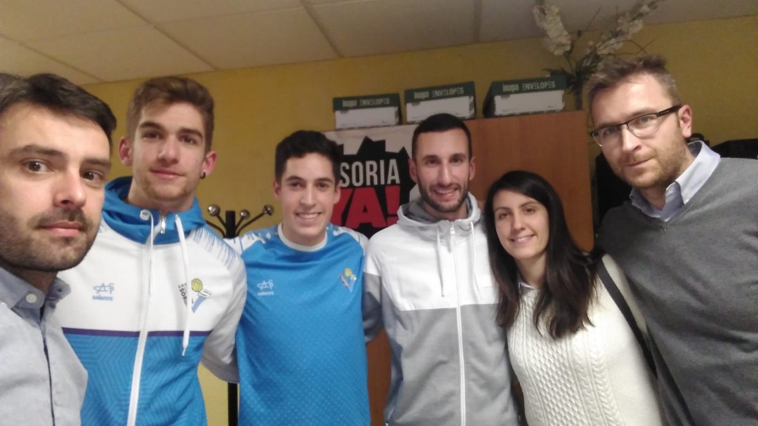 Nueva tertulia voleibolera 'Saque Flotante' con el Río Duero Soria