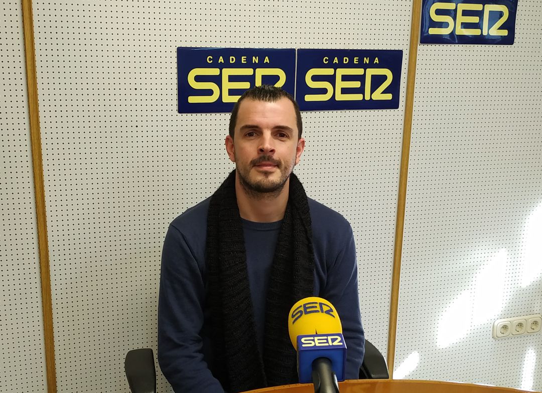 El músico Rodrigo Parejo durante la entrevista El músico Rodrigo Parejo durante la entrevista