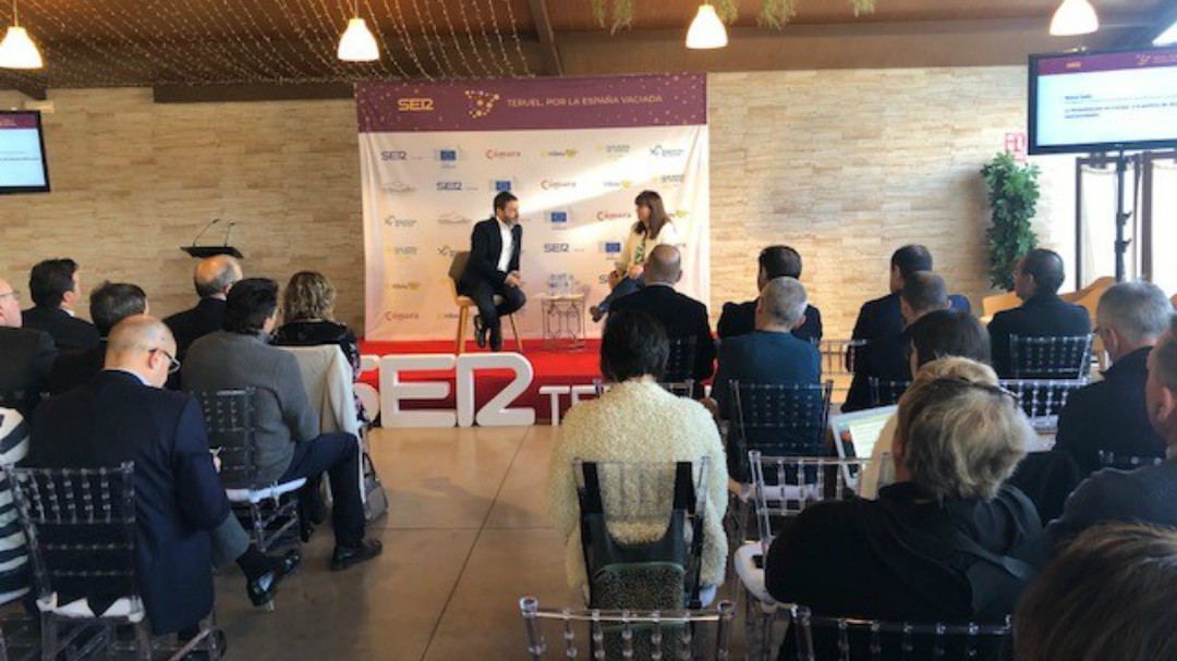 Éxito de participación en el primer foro de la SER, 'Por la España Vaciada' celebrado en Teruel