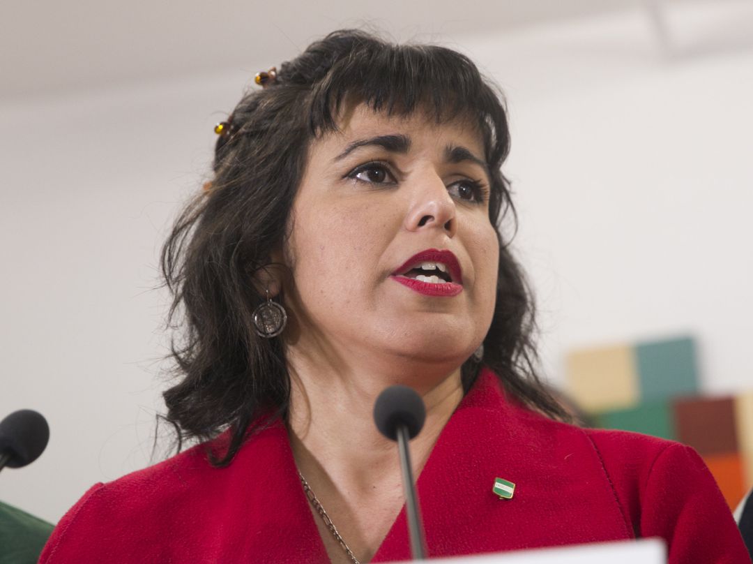 La coordinadora de Podemos Andalucía y portavoz de Adelante Andalucía, Teresa Rodríguez La coordinadora de Podemos Andalucía y portavoz de Adelante Andalucía, Teresa Rodríguez