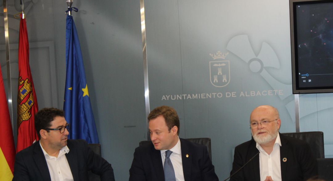 Presentación esta mañana en el Ayuntamiento de Albacete Presentación esta mañana en el Ayuntamiento de Albacete