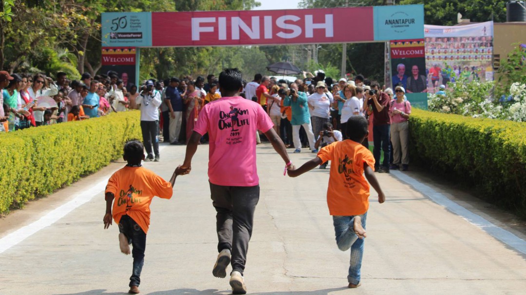 La 'Anantapur Ultramarathon', protagonista
