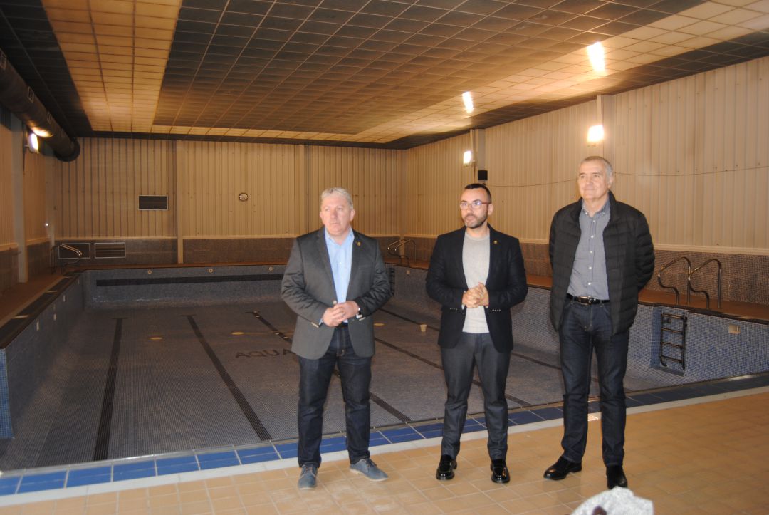 El alcalde de Vila-real, José Benlloch; el concejal de Deportes, Javier Serralvo y el jefe del Servicio Municipal de Deportes, José Ramón Cantavella. El alcalde de Vila-real, José Benlloch; el concejal de Deportes, Javier Serralvo y el jefe del Servicio Municipal de Deportes, José Ramón Cantavella.