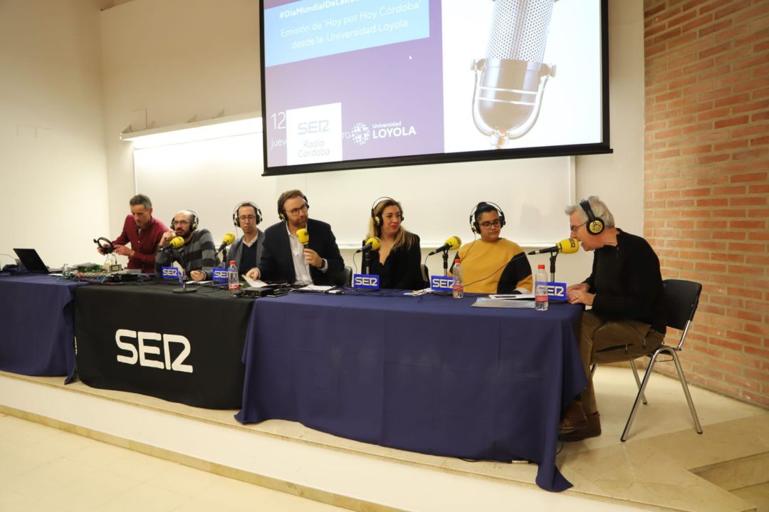 Edición especial del programa Hoy por Hoy Córdoba, desde la Universidad Loyola, con motivo del Día Mundial de la Radio Edición especial del programa Hoy por Hoy Córdoba, desde la Universidad Loyola, con motivo del Día Mundial de la Radio