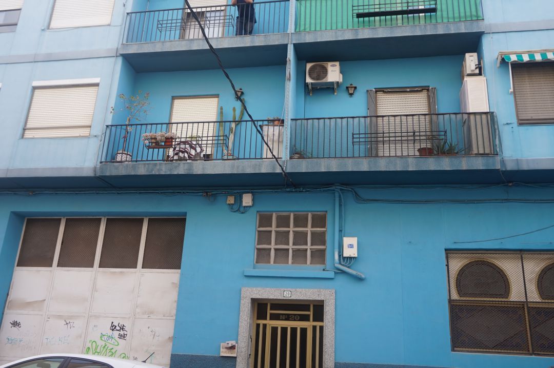 Edificio afectado en Elda Edificio afectado en Elda