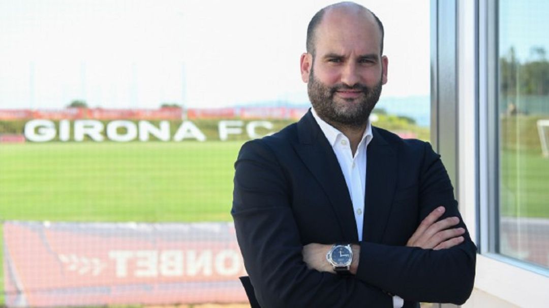 Pere Guardiola, a les instal·lacions del Girona a Caldes de Malavella. Pere Guardiola, a les instal·lacions del Girona a Caldes de Malavella.