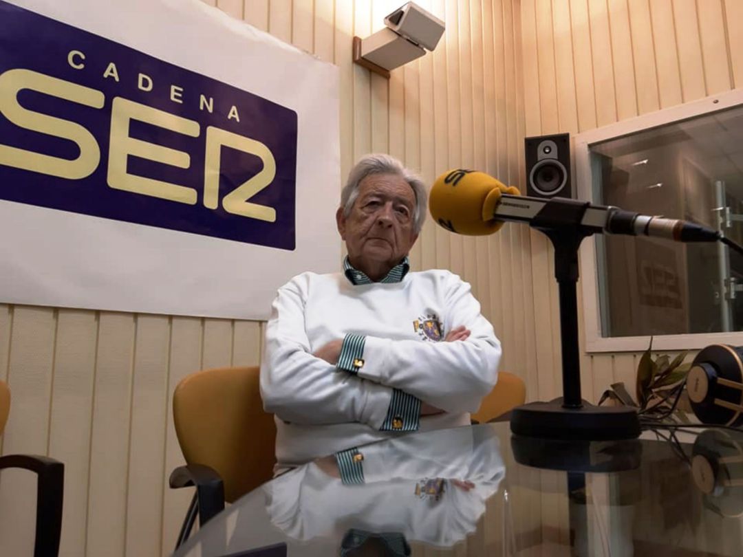 Alfonso Rodríguez, durante su entrevista en Radio Jerez Alfonso Rodríguez, durante su entrevista en Radio Jerez