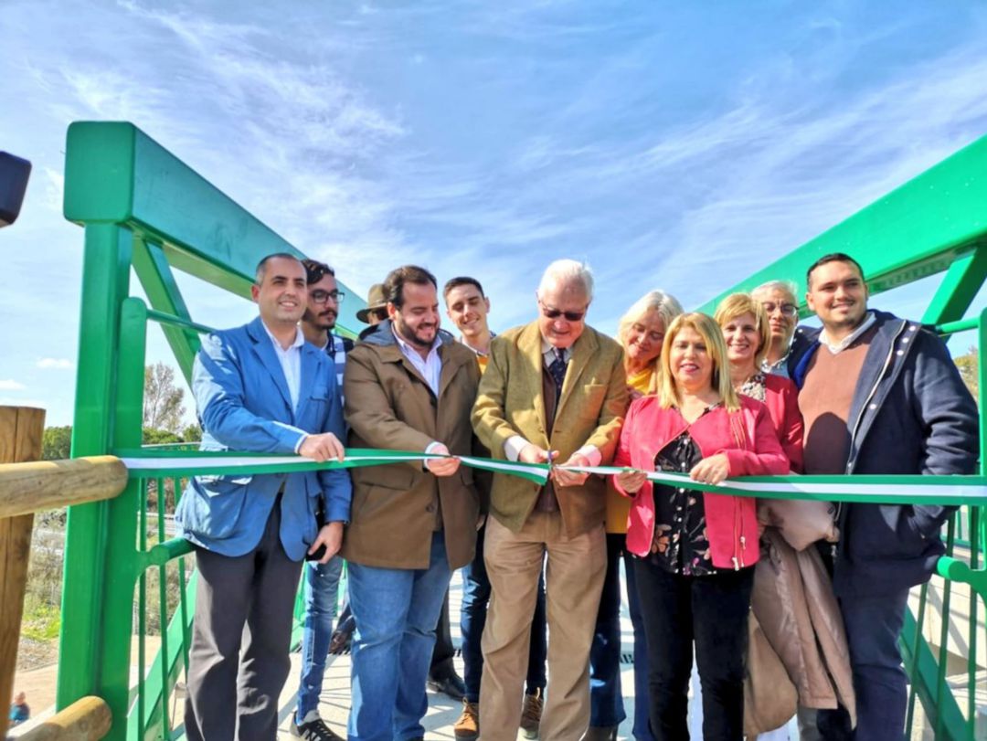 Inauguración de la plataforma de la A-2003 Inauguración de la plataforma de la A-2003