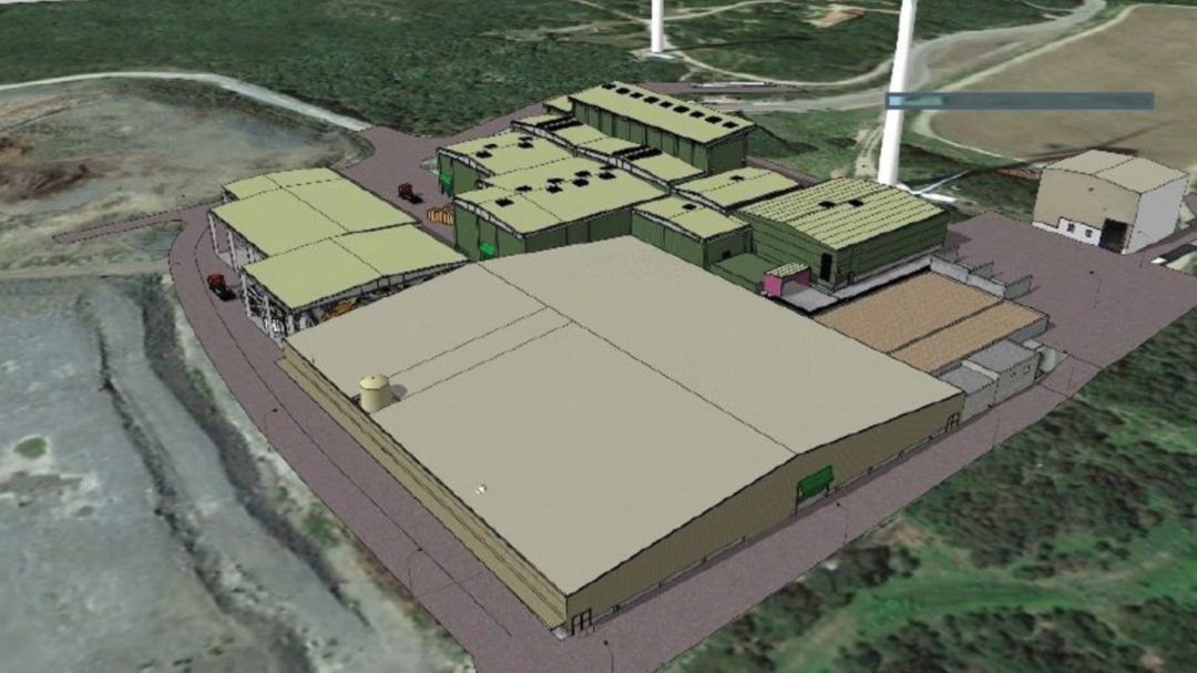 Aquest serà l'aspecte de la nova planta de tractament de residus un cop estigui acabada. Aquest serà l'aspecte de la nova planta de tractament de residus un cop estigui acabada.