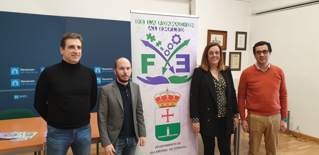 Presentación de las Jornadas "De la formación al empleo" de Villamuriel de Cerrato Presentación de las Jornadas "De la formación al empleo" de Villamuriel de Cerrato