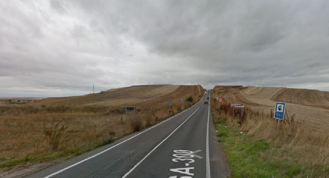 Carretera SA-300, entre Salamanca y Villamayor Carretera SA-300, entre Salamanca y Villamayor
