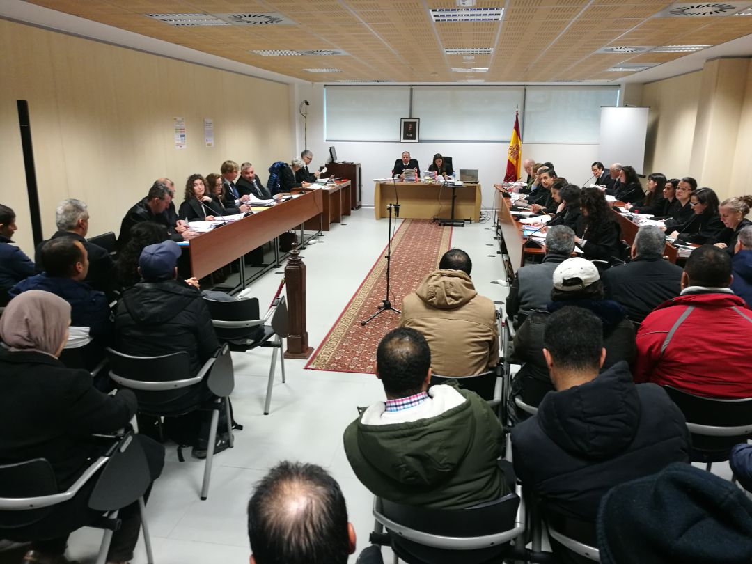 Imagen del macrojuicio celebrado en la sede de la Seguridad Social en Segovia Imagen del macrojuicio celebrado en la sede de la Seguridad Social en Segovia
