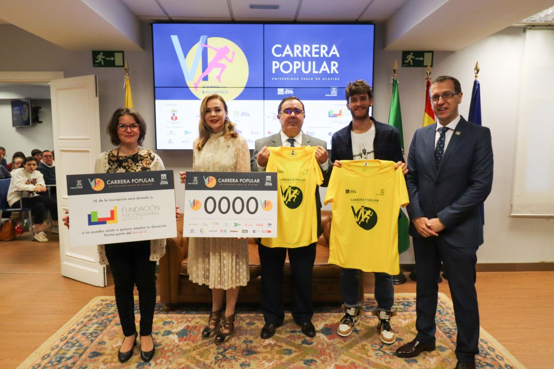 Presentación de la VI Carrera Popular Universidad Pablo de Olavide Presentación de la VI Carrera Popular Universidad Pablo de Olavide