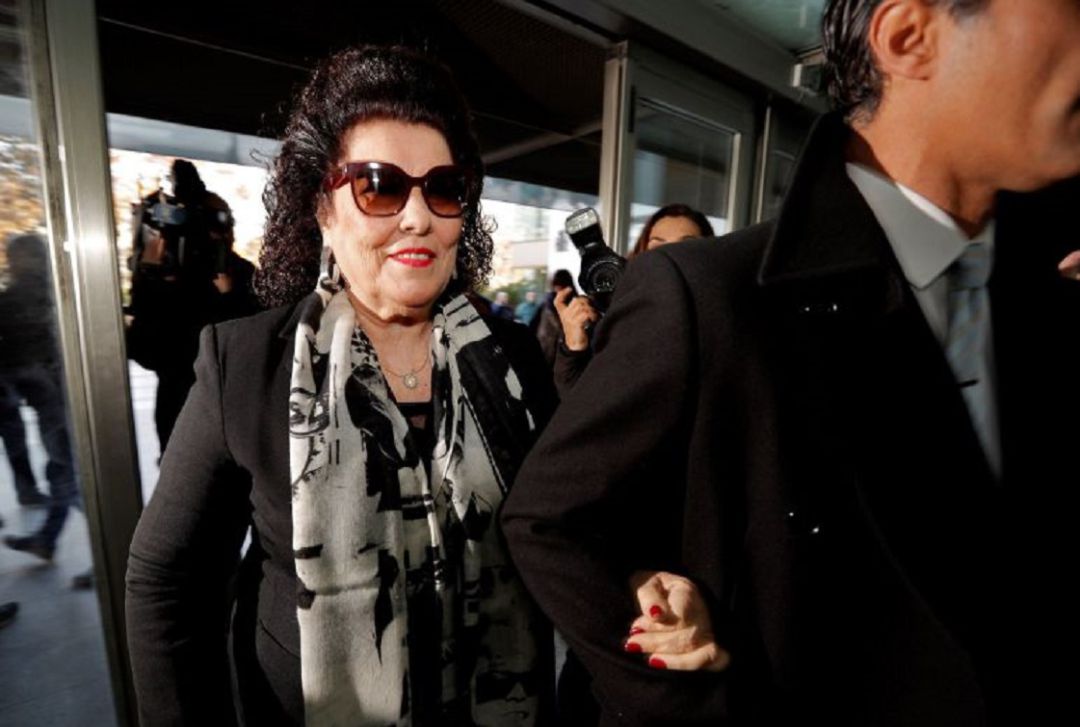 Consuelo Ciscar, exdirectora del IVAM entrando en la Ciudad de la Justicia de València para prestar declaración en una causa en la que estuvo imputada Consuelo Ciscar, exdirectora del IVAM entrando en la Ciudad de la Justicia de València para prestar declaración en una causa en la que estuvo imputada
