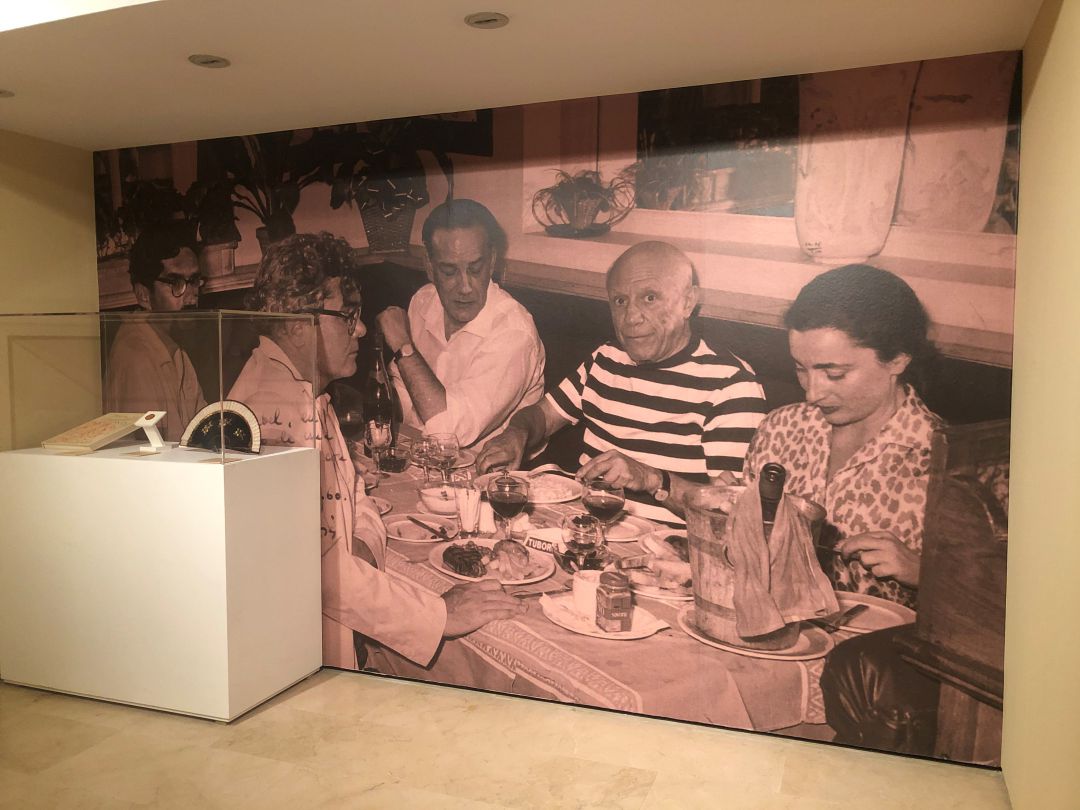 Una de las imágenes de la muestra 'Trozo de Piel. Cela-Picasso: pasiones compartidas' que puede visitarse en la sala anexa de la Casa Natal de Picasso Una de las imágenes de la muestra 'Trozo de Piel. Cela-Picasso: pasiones compartidas' que puede visitarse en la sala anexa de la Casa Natal de Picasso