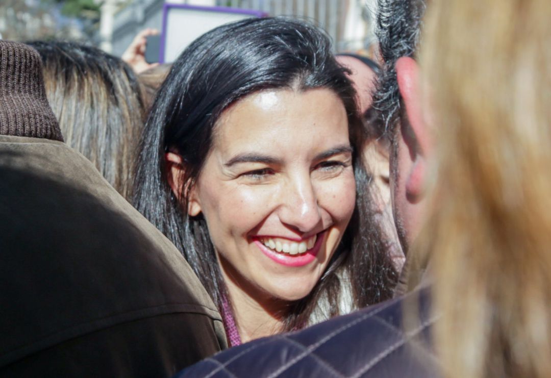 La portavoz de Vox en la Asamblea de Madrid, Rocío Monasterio La portavoz de Vox en la Asamblea de Madrid, Rocío Monasterio