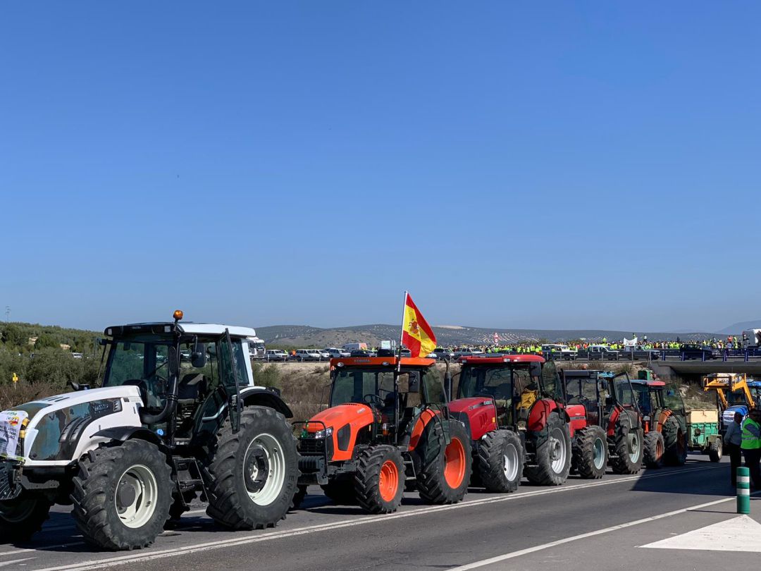 Tractorada del sector agrario en Córdoba Tractorada del sector agrario en Córdoba