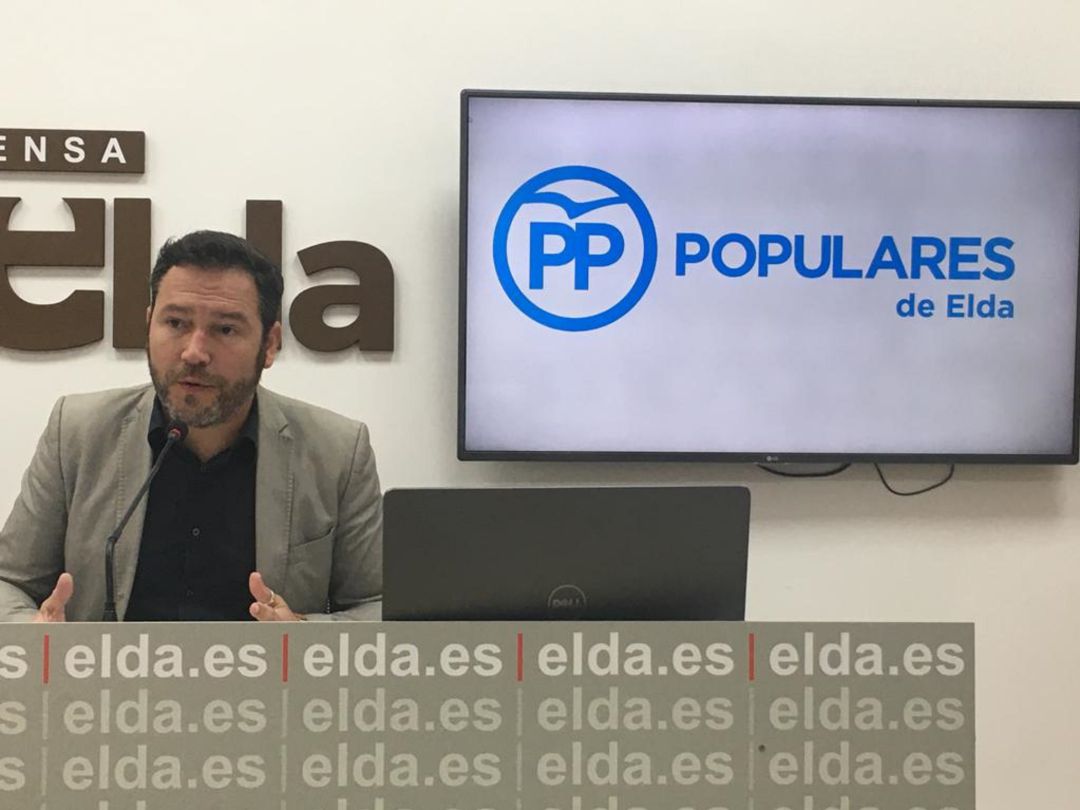 Fran Muñoz, concejal del PP en Elda Fran Muñoz, concejal del PP en Elda