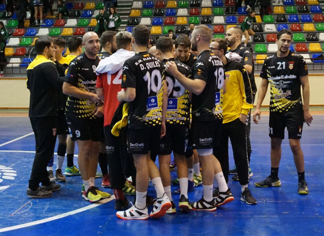 El vestuario eldense se conjura para lograr la victoria El vestuario eldense se conjura para lograr la victoria
