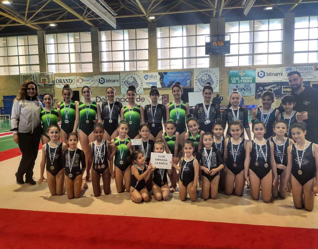 El Club Gimnasia La Barca Jerez logra 32 podios en el Trofeo Ciudad de Utrera El Club Gimnasia La Barca Jerez logra 32 podios en el Trofeo Ciudad de Utrera