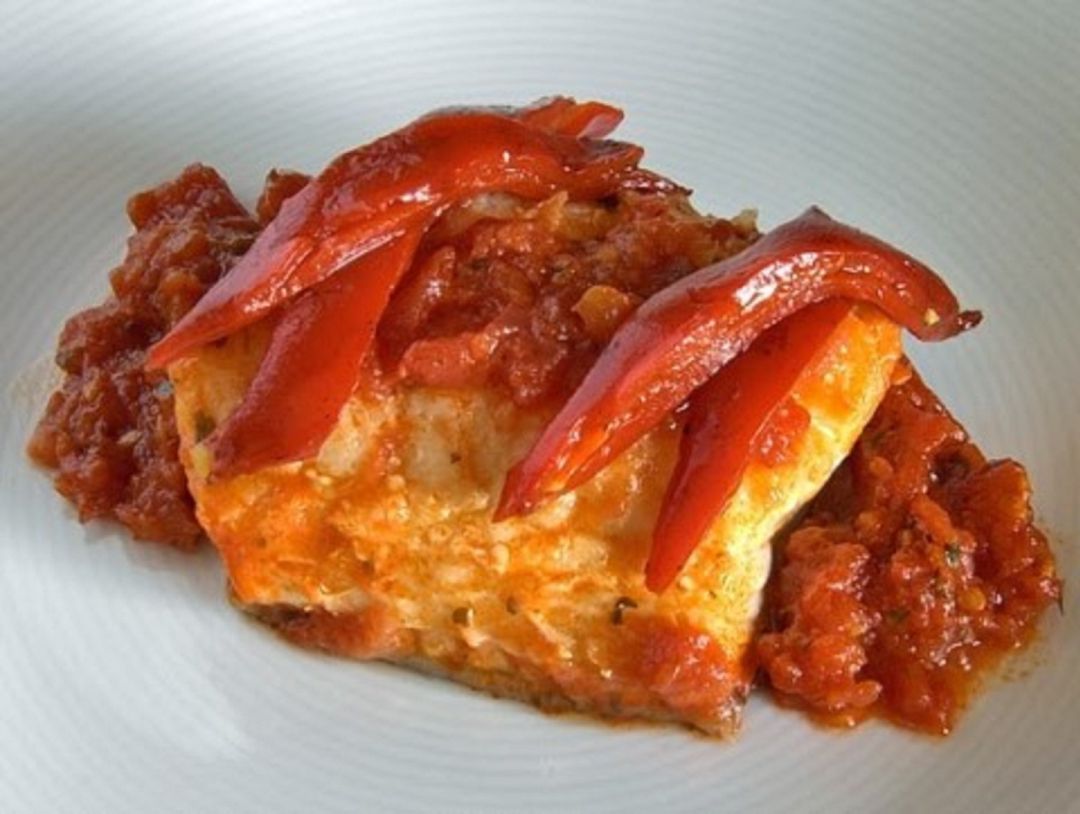 Bacalao con tomate Bacalao con tomate