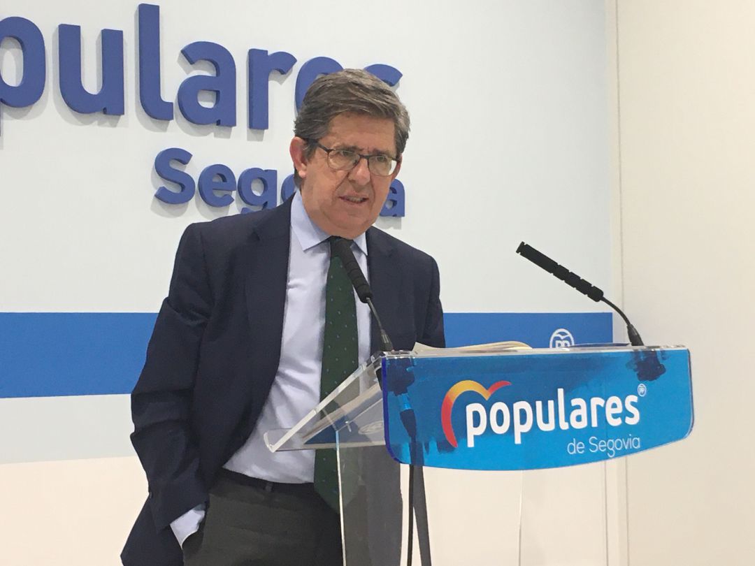 El diputado popular por Segovia, Jesús Postigo El diputado popular por Segovia, Jesús Postigo