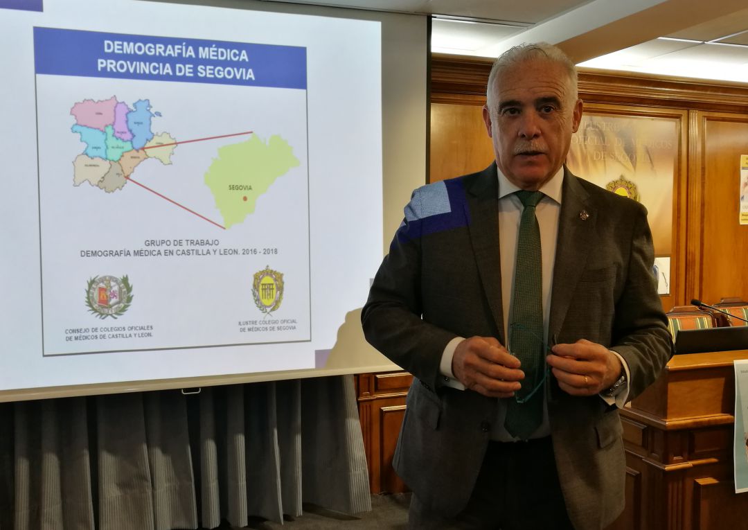 Enrique Guilabert presidente del Colegio de Médicos de Segovia Enrique Guilabert presidente del Colegio de Médicos de Segovia