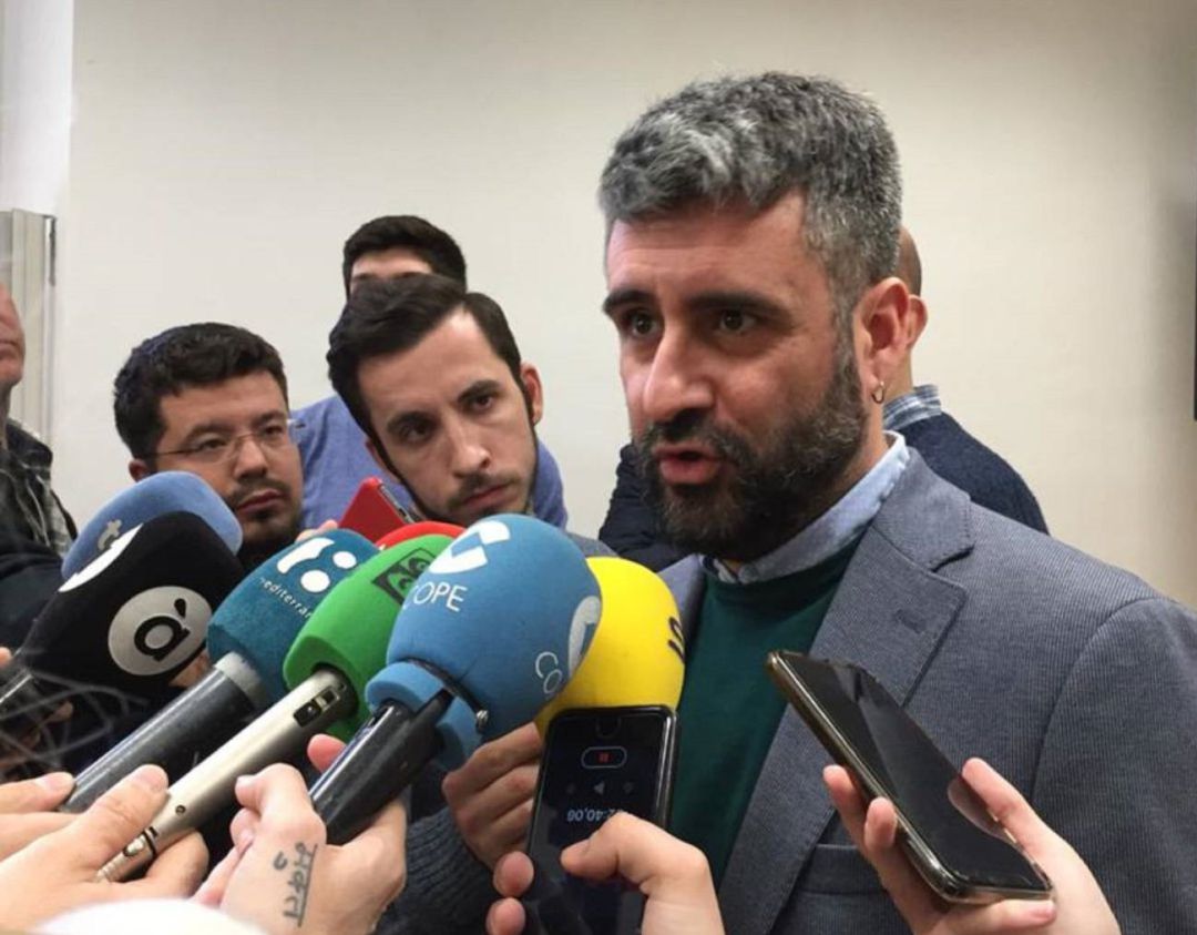 El concejal de Compromís en el Ayuntamiento de València Pere Fuset El concejal de Compromís en el Ayuntamiento de València Pere Fuset