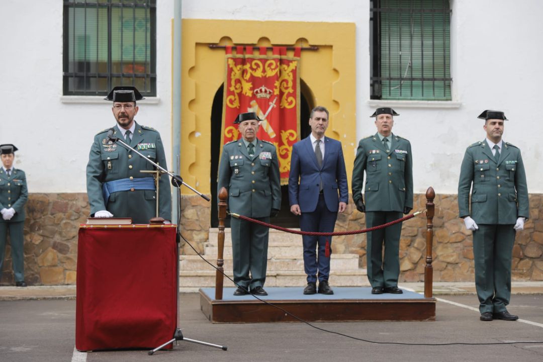 A la toma de posesión asistieron entre otras autoridades con el delegado del Gobierno en la región, Francisco Tierraseca A la toma de posesión asistieron entre otras autoridades con el delegado del Gobierno en la región, Francisco Tierraseca