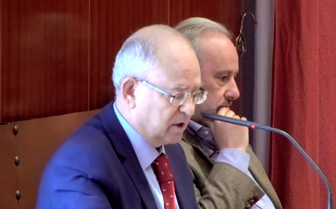 Imagen de Jerónimo Romero, durante uno de los plenos municipales de Manzanares (Ciudad Real) Imagen de Jerónimo Romero, durante uno de los plenos municipales de Manzanares (Ciudad Real)