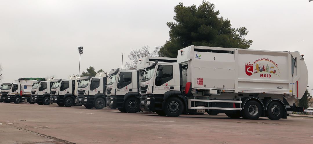 Nuevos camiones de basura Nuevos camiones de basura